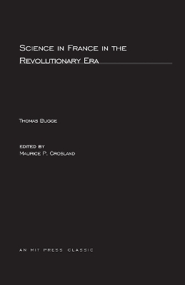 Science in France in the Revolutionary Era book