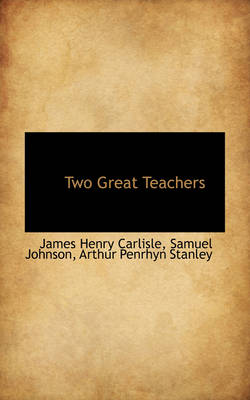Two Great Teachers book