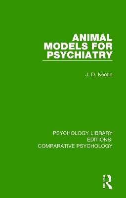Animal Models for Psychiatry book
