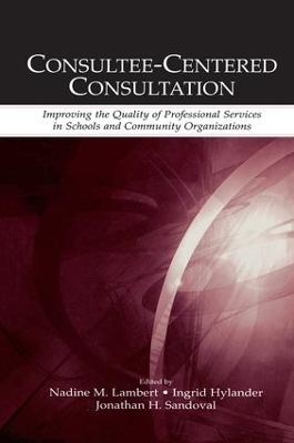 Consultee-Centered Consultation book