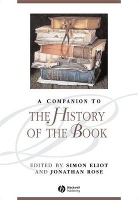 Companion to the History of the Book book