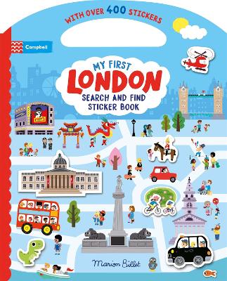 My First Search and Find London Sticker Book by Marion Billet