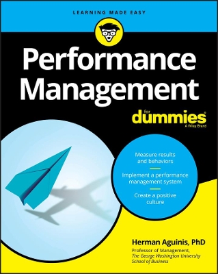 Performance Management For Dummies book