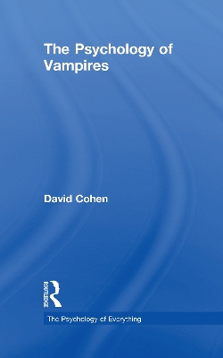 The Psychology of Vampires book