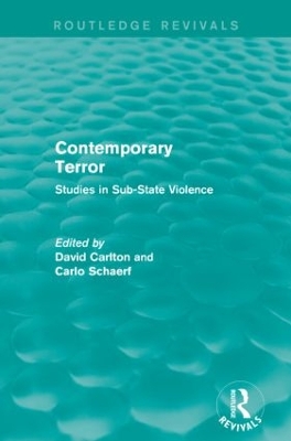 Contemporary Terror by David Carlton