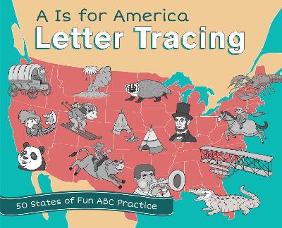 is for America Letter Tracing book
