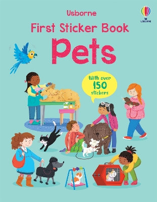 First Sticker Book Pets book