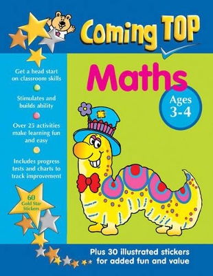Coming Top: Maths - Ages 3-4 book