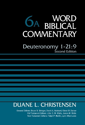 Deuteronomy 1-21:9, Volume 6A book