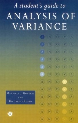 Student's Guide to Analysis of Variance book