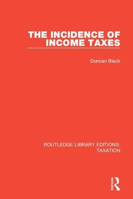 The Incidence of Income Taxes book