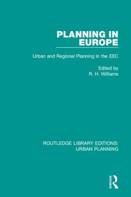 Planning in Europe book