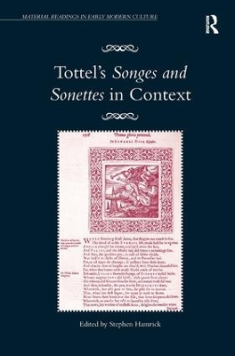 Tottel's Songes and Sonettes in Context book