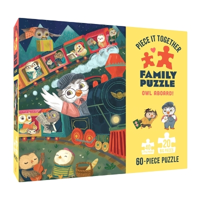 Piece It Together Family Puzzle: Owl Aboard! book