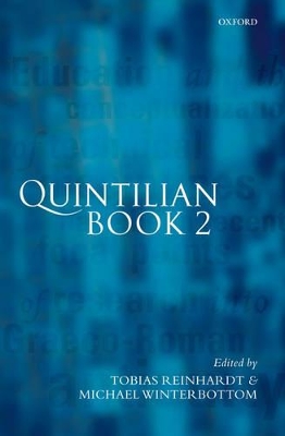 Quintilian Institutio Oratoria Book 2 book