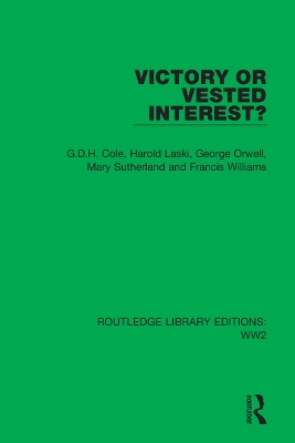 Victory or Vested Interest? book