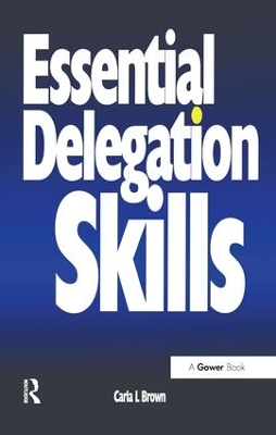 Essential Delegation Skills book