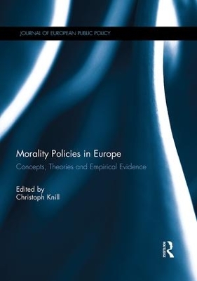 Morality Policies in Europe: Concepts, Theories and Empirical Evidence by Christoph Knill