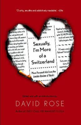 Sexually, I'm More of a Switzerland by David Rose