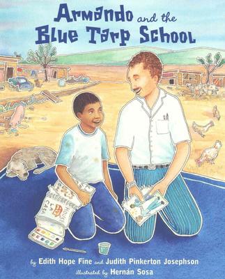 Armando and the Blue Tarp School book