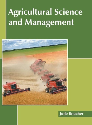 Agricultural Science and Management book