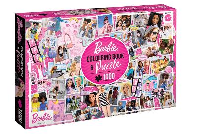 Barbie: Adult Colouring Book and Puzzle (Mattel: 1000 Pieces) book