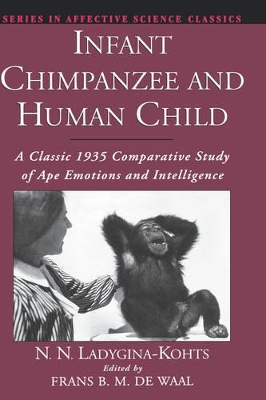 Infant Chimpanzee and Human Child book