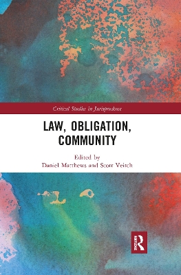 Law, Obligation, Community book