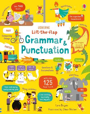 Lift-the-Flap Grammar and Punctuation book