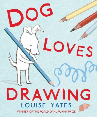 Dog Loves Drawing book