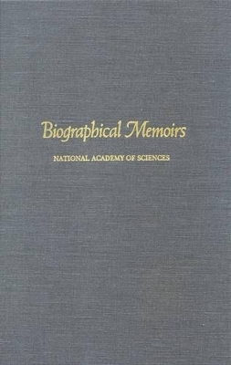 Biographical Memoirs book