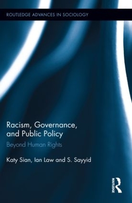 Racism, Governance, and Public Policy book