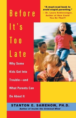 Before It's Too Late book