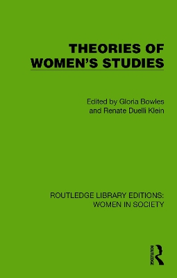 Theories of Women's Studies book