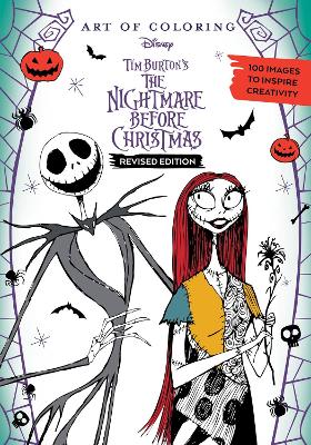 Art of Coloring: Disney Tim Burton's The Nightmare Before Christmas book