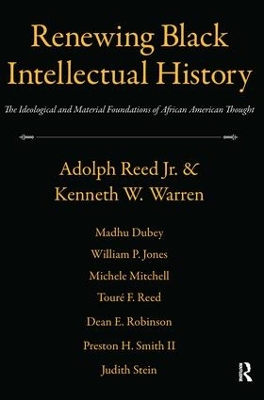 Renewing Black Intellectual History book