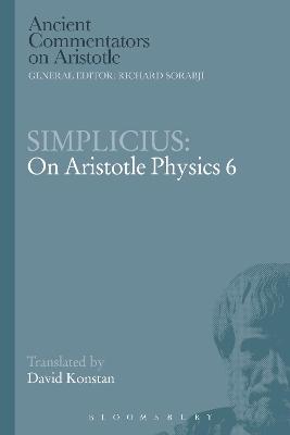 Simplicius: On Aristotle Physics 6 book