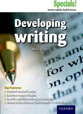 Secondary Specials!: English - Developing Writing book
