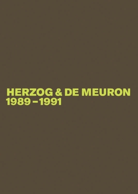 Herzog & de Meuron 1989-1991 book