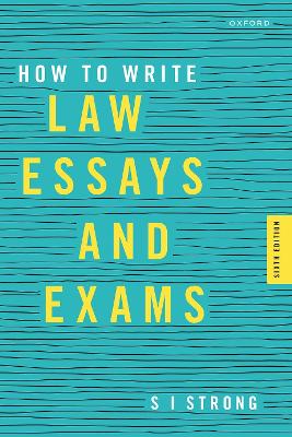 How to Write Law Essays & Exams book