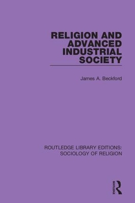 Religion and Advanced Industrial Society book