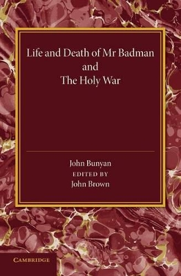 'Life and Death of Mr Badman' and 'The Holy War' book