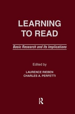 Learning To Read book