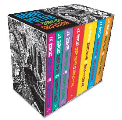 Harry Potter Boxed Set: The Complete Collection (Adult Paperback) by J. K. Rowling