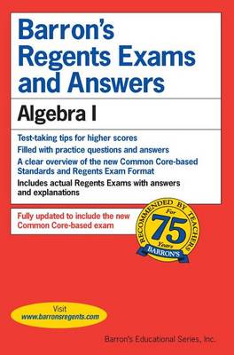 Regents Exams and Answers: Algebra I book