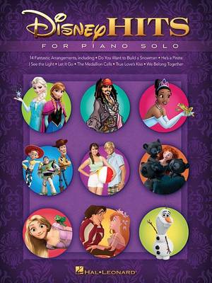 Disney Hits For Piano Solo book