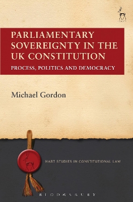 Parliamentary Sovereignty in the UK Constitution book