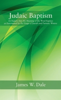 Judaic Baptism book