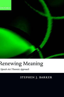 Renewing Meaning book