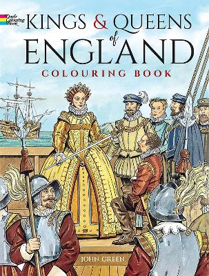 Kings and Queens of England Coloring Book book